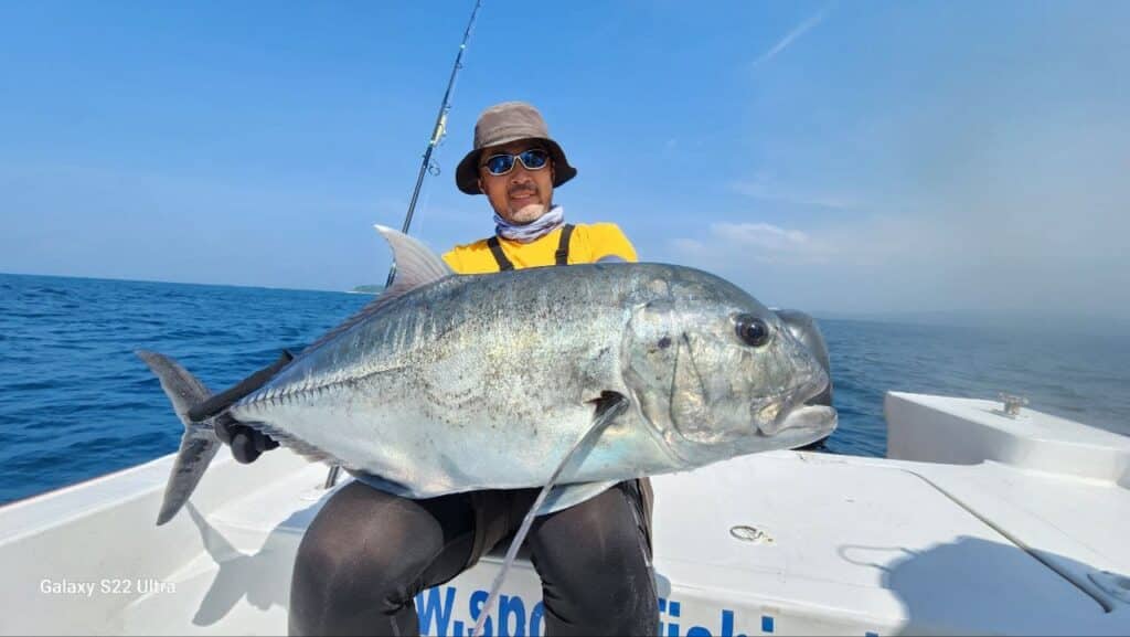 Giant Trevally Fishing Charters in Andaman Islands