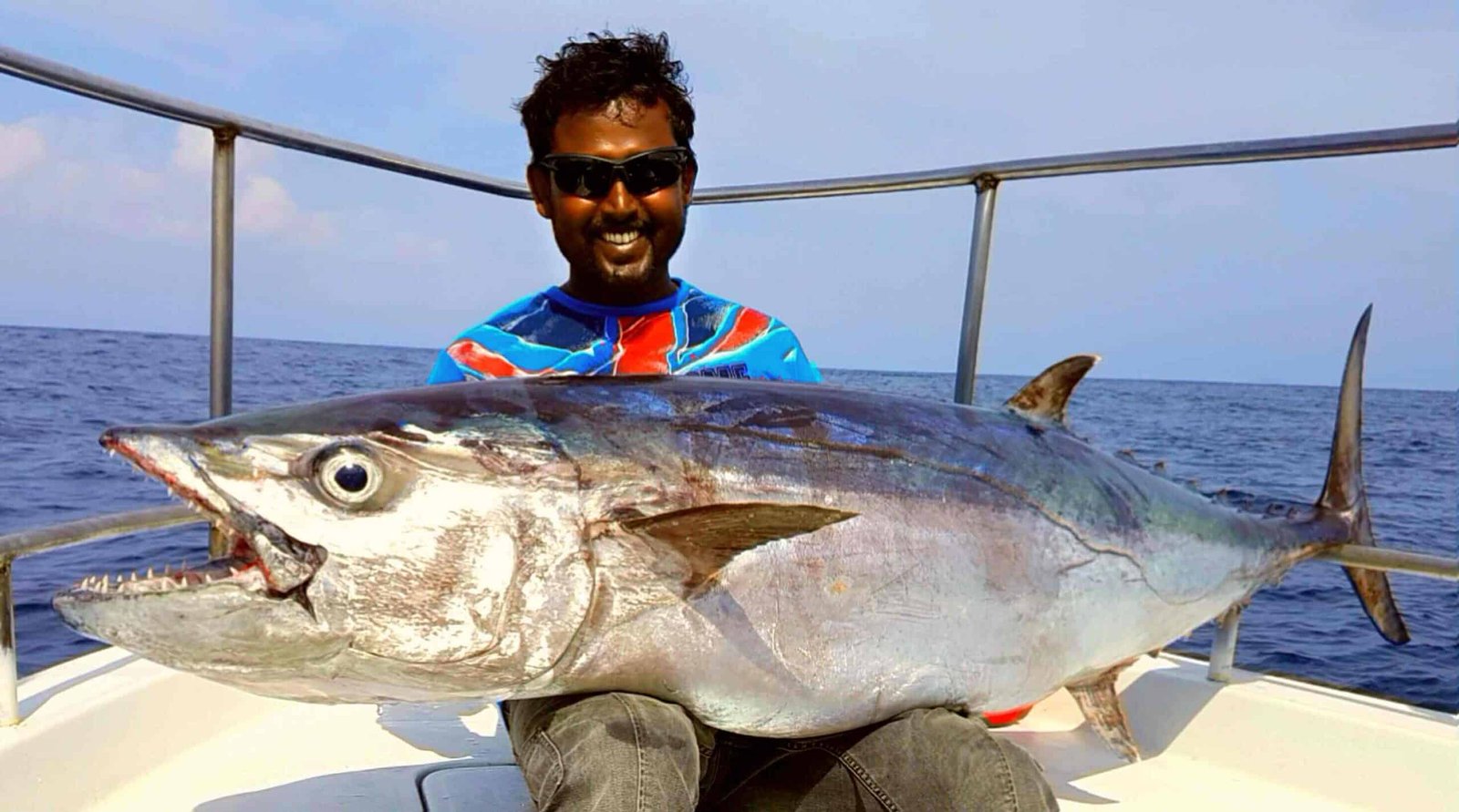 Skipper of game fishing in Andaman